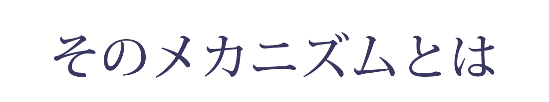 そのメカニズムとは