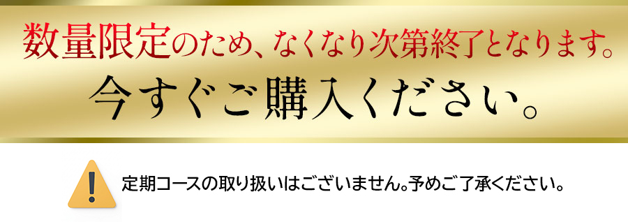 数量限定発売